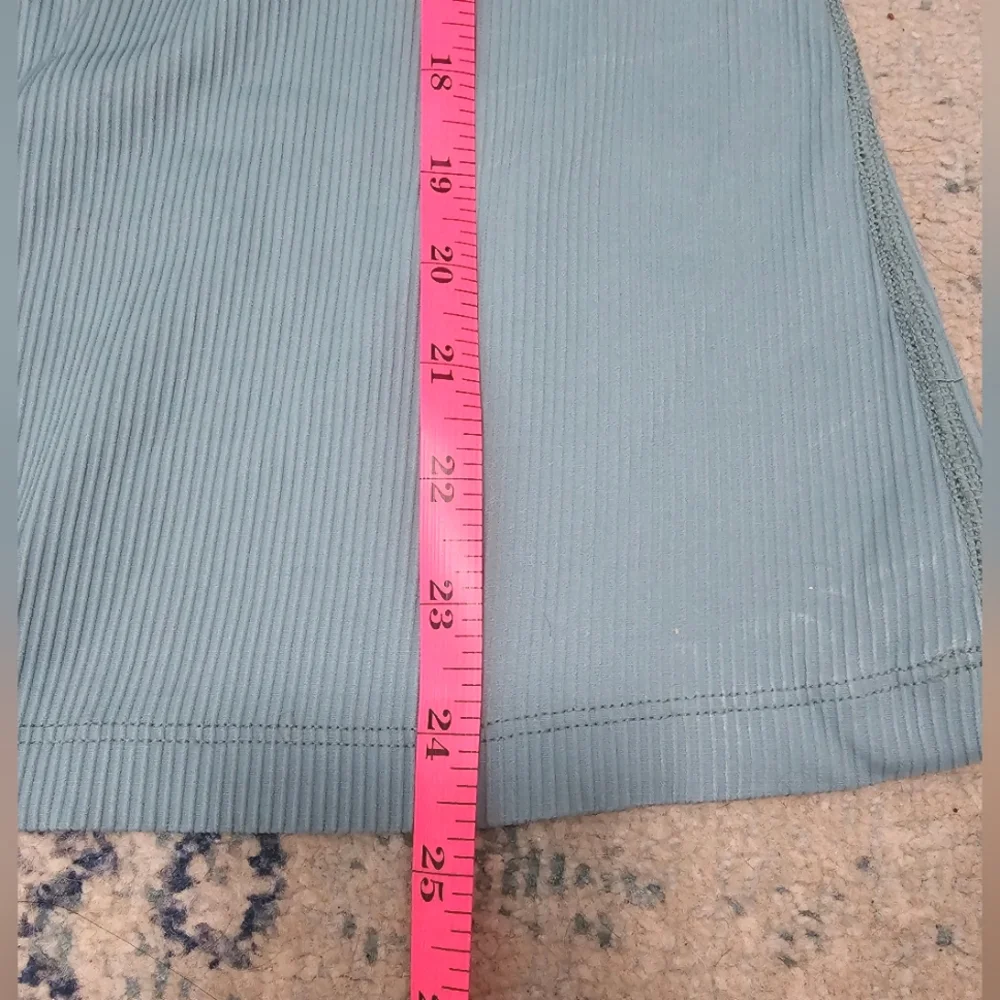 NOBULL Teal Ribbed Tank Top - Picture 4 of 5